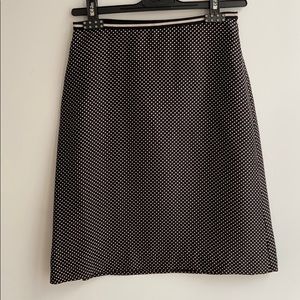 Ann Taylor polka dot skirt